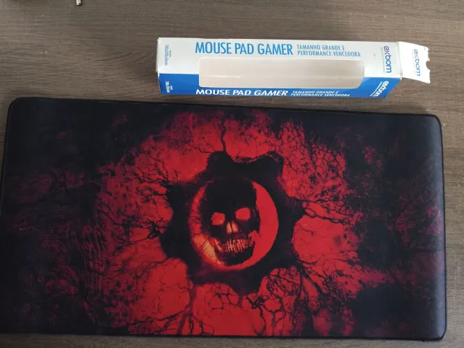 MOUSE PAD GAMER tamanho grande e performance vencedora