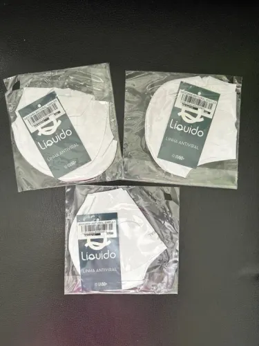 Máscaras de proteção facial Antiviral - 3 unidades