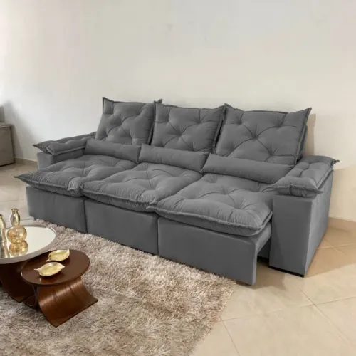 Sofá Retrátil 2.70 largura novo lacrado 