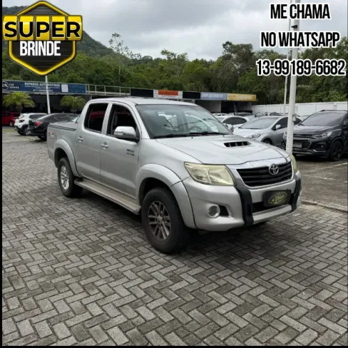 HILUX CD 4X4 SRV 3.0 TDI AUT DIESEL 2012 - 110 MIL KM - FORÇA + CONFIABILIDADE 