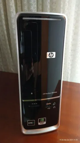 Computador Desktop HP Slimline (usado em estado de novo)