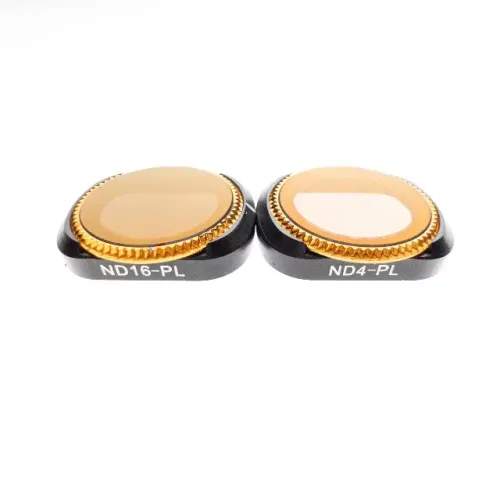 2 Filtros Polarizador Nd 4 e 16 Pl Osmo Pocket 1 E 2 Vídeo Profissional Sem Reflexo