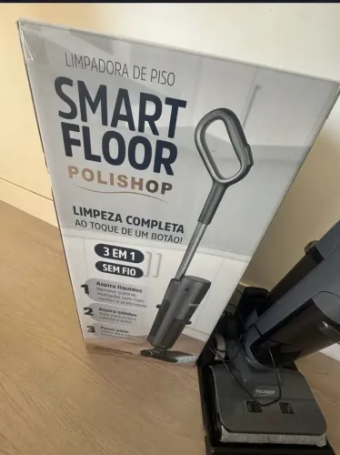 Aspirador smart floor polishop 3 em 1