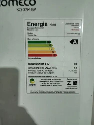Aquecedor a gás