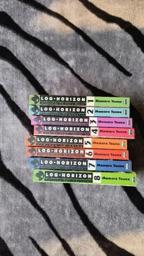 Light Novel Log Horizon 1-8