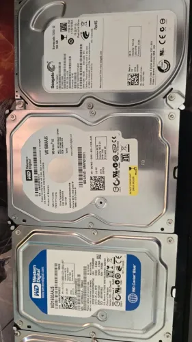 HDs 160Gb Lote de 4x Peças Sata 3.0
