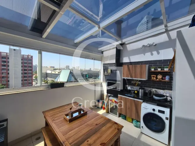 Cobertura para locação e à Venda 75m² - Pinheiros, São Paulo.