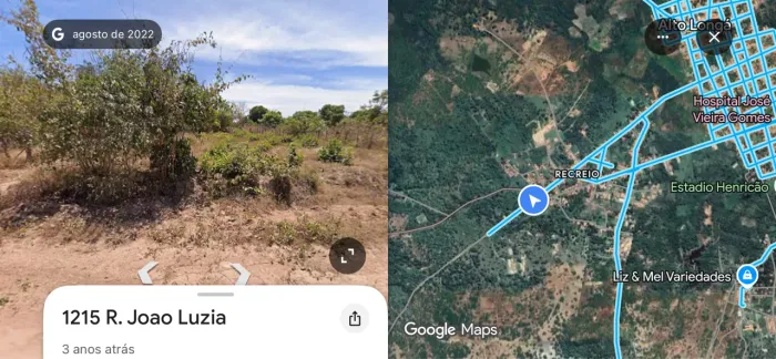 Terreno à venda no Bairro Recreio em Alto Longá-PI