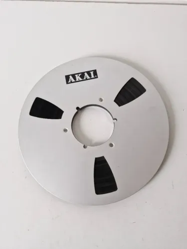 Carretel De Fita De Rolo Akai 10 Polegadas Alumínio Original