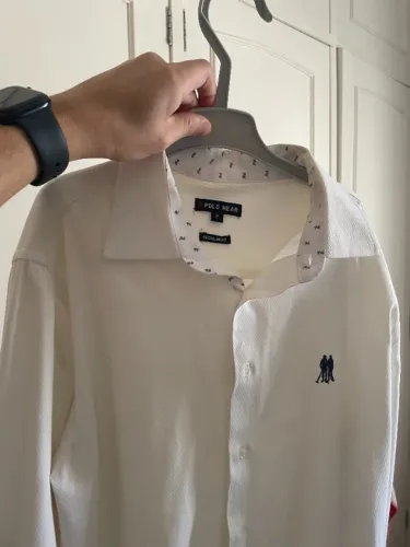 Camisa branca Polo Wear