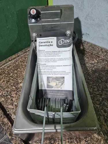 Fritadeira Elétrica de Inox 3 L
