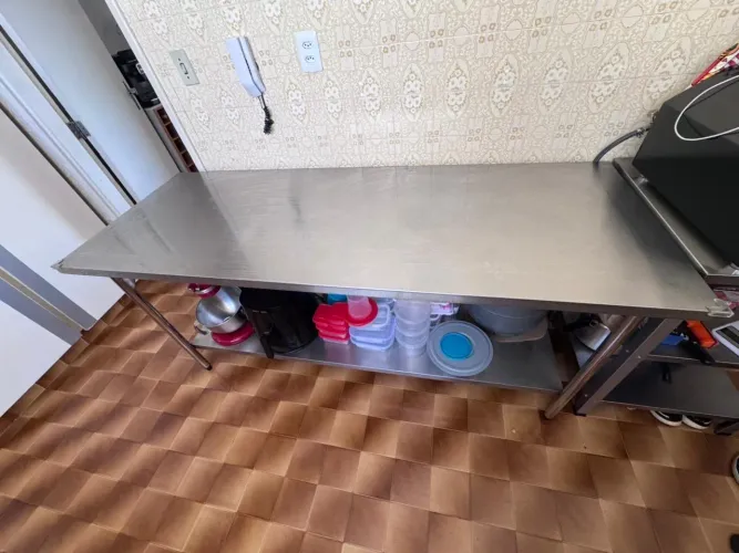 BANCADA DE INOX