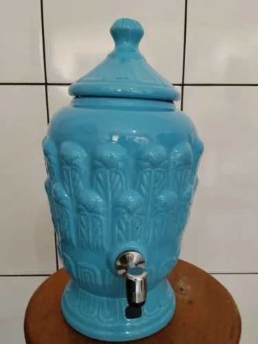 Talha porcelana 5 litros cor azul