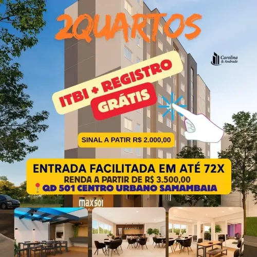 RESIDENCIAL MAX 501, EXCELENTE LOCALIZAÇÃO, QUADRA 501 DE SAMAMBAIA SUL .