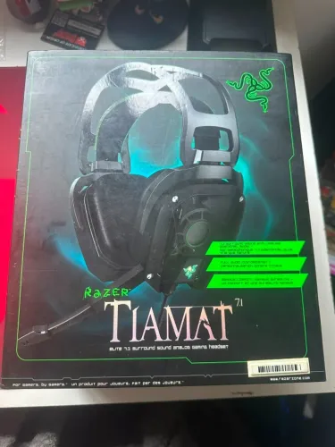 Razer Tiamat 7.1 - Headset Gamer 7.1 Real - Com Caixa Original