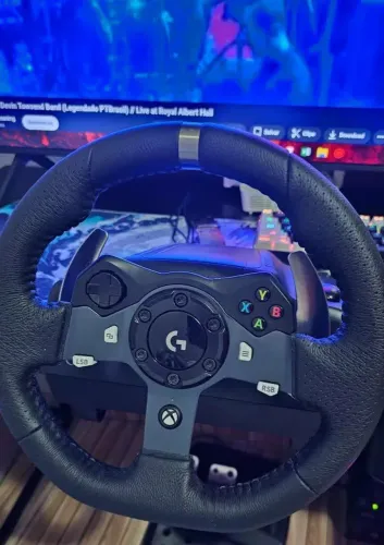 Volante G920 + pedal e câmbio completo 