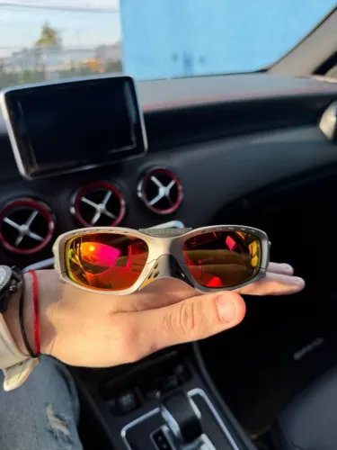 Oakley Plantaris SQ Lentes Prizm Ruby Armação Titanium