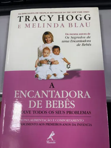 Livro A Encantadora de Bebês - Tracy Hogg | excelente estado