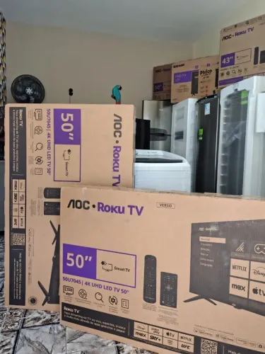 Smartv aoc 50 polegadas nova
