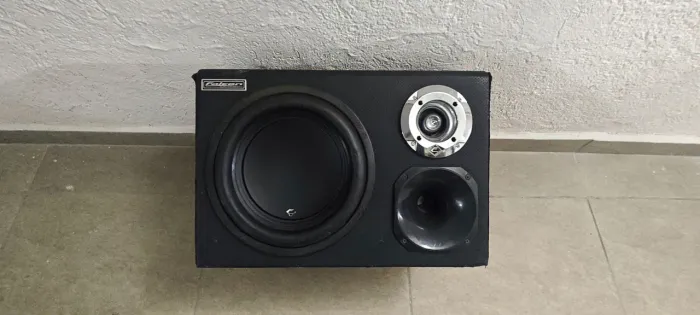 Caixa Acústica FALCON TRAPÉZIO CX 12/TN