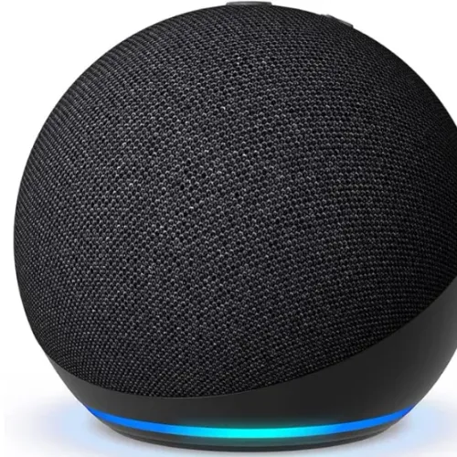  Smart speaker com Alexa, som vibrante e potente, Wi-Fi e Bluetooth - Alexa