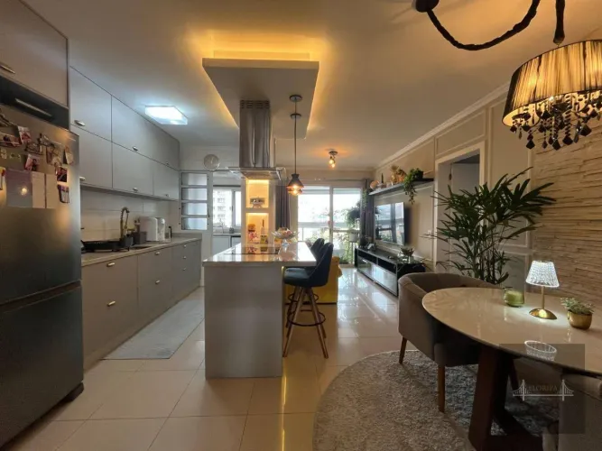 Apartamento com 3 dormitórios à venda, 87 m² por R$ 1.050.000 - Campinas - São José/SC
