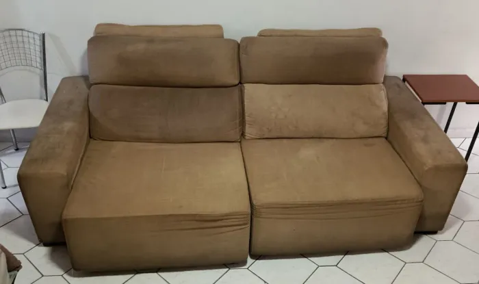 Sofa Retrátil 4 lugares (Usado).