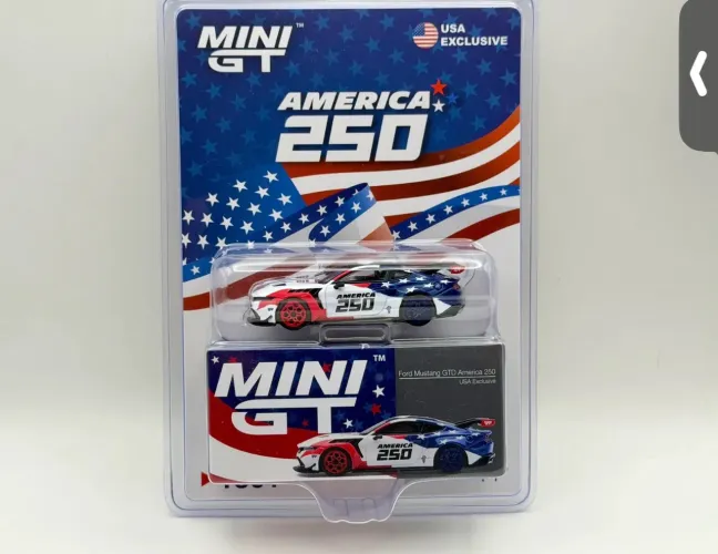 Mini GT Mijo Exclusives Ford Mustang GTD America 250 USA Exclusive LHD #1301