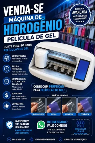 Máquina de corta película de hidrogel 