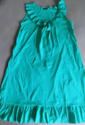 Vestido midi verde - G