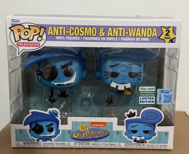 Funko Anti Cosmo e anti Wanda Padrinhos mágicos 