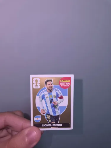 Figurinha Legend Messi ouro - 2026