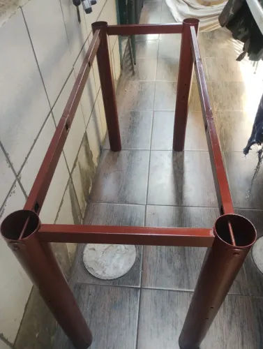 Base de mesa metal 1.20x50x76 alt