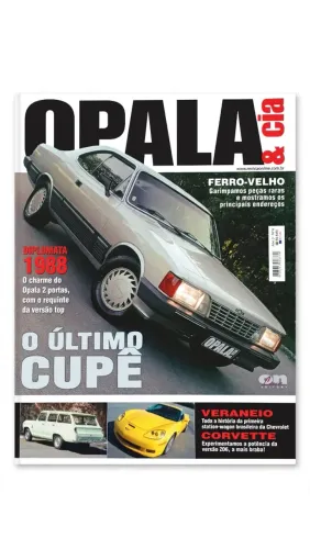 Revista Opala & Cia Diplomata 1988 O Último Cupê