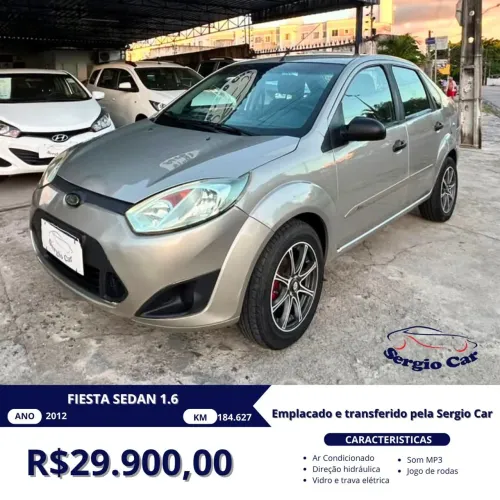 Ford Fiesta Sed. 1.6 8V Flex 4P 2012
