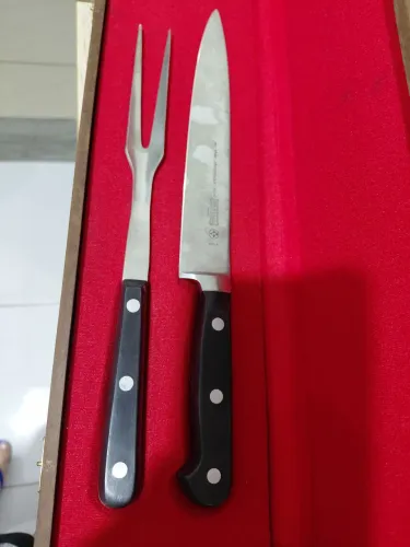 Conjunto de Faca e Garfo Mundial