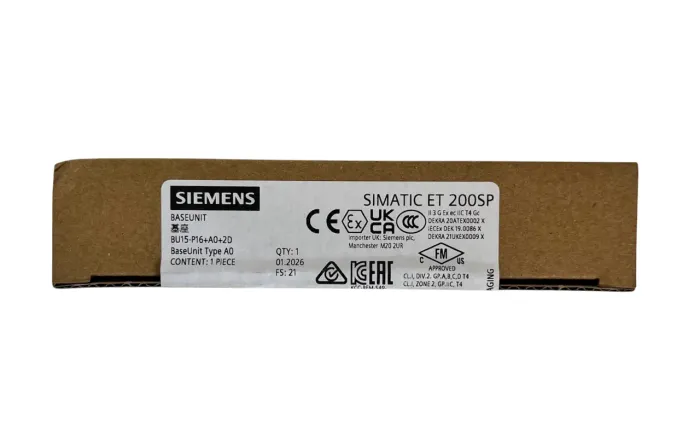 Baseunit Bu15-P16+A0+2D 6ES71936BP002DA0 Siemens