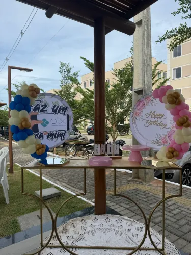 DECORAÇÃO DE FESTAS E EVENTOS