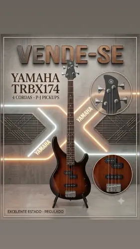 Contrabaixo Yamaha trbx174 4 cordas