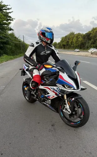 Macacão de moto top