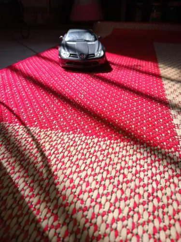 Tapete vermelho grande
