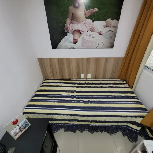 Cama Box Solteiro Gladiador Completa (Colchão + Base). Sem uso, nova.
