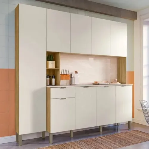 Cozinha Completa 9 Portas 1 Gaveta DIVIDIMOS EM ATÉ 10X SEM JUROS