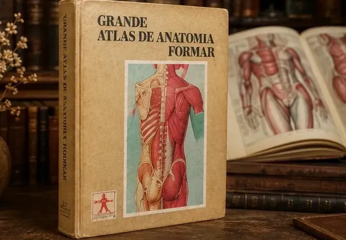 Grande Atlas de Anatomia Formar - Capa Dura Ilustrado