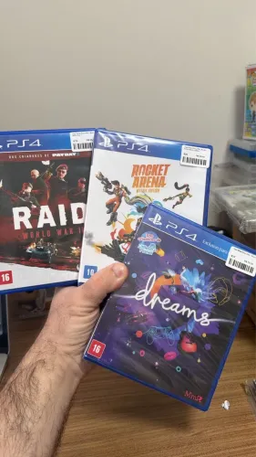 Lote Jogos Ps4 lacrados
