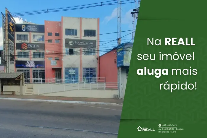 ALUGA-SE  SALA COMERCIAL TÉRREA  AVENIDA CEARÁ