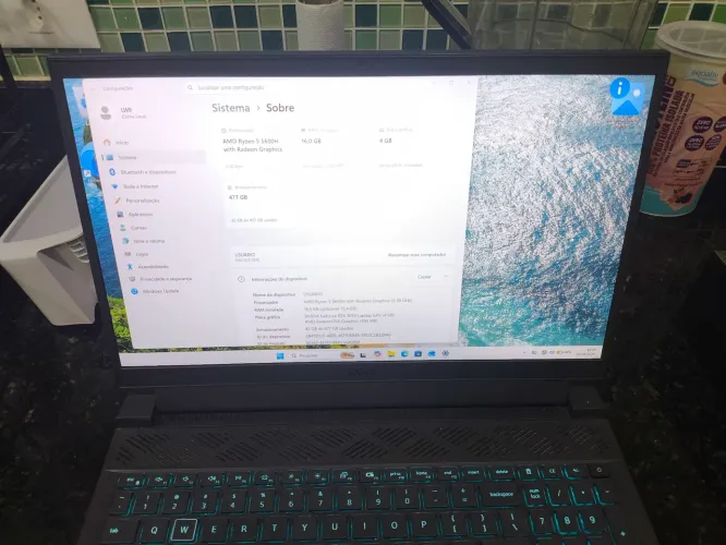 Notebook Dell g15