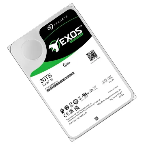 HD Seagate 30TB Exos M Enterprise 3.5" SATA 3 7200RPM - ST30000NM004K - Lacrado na caixa!