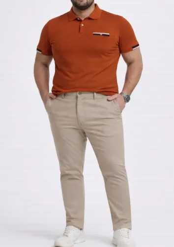 Kit Camisa polo GG e Calça Sarja 46