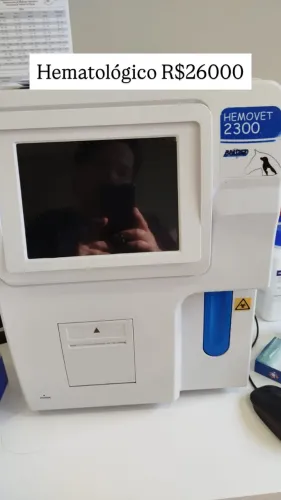 Aparelho hematológico hemovet 2300